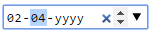 HTML5 date input example2