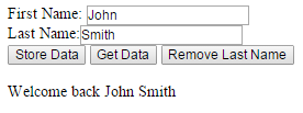 HTML5 local storage example 01