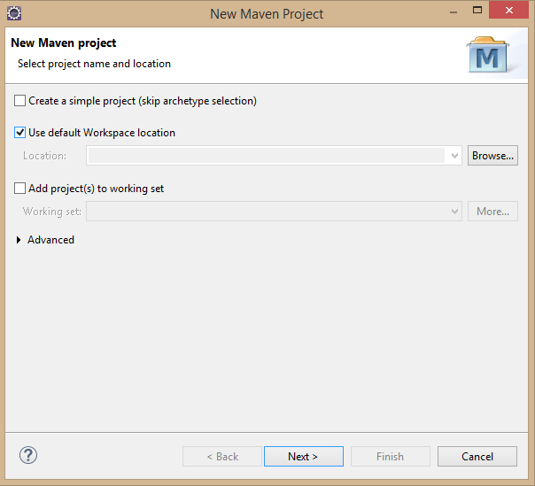 Fig - Creating New Maven Project