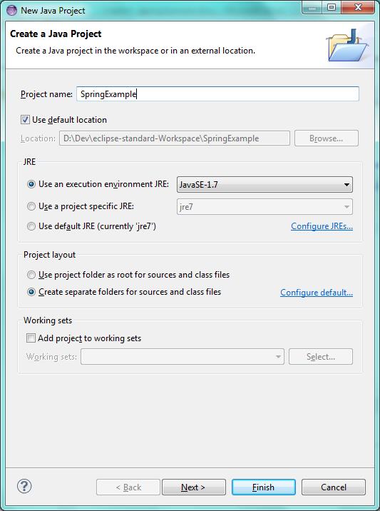 Creating Java Project on Eclipse - 2
